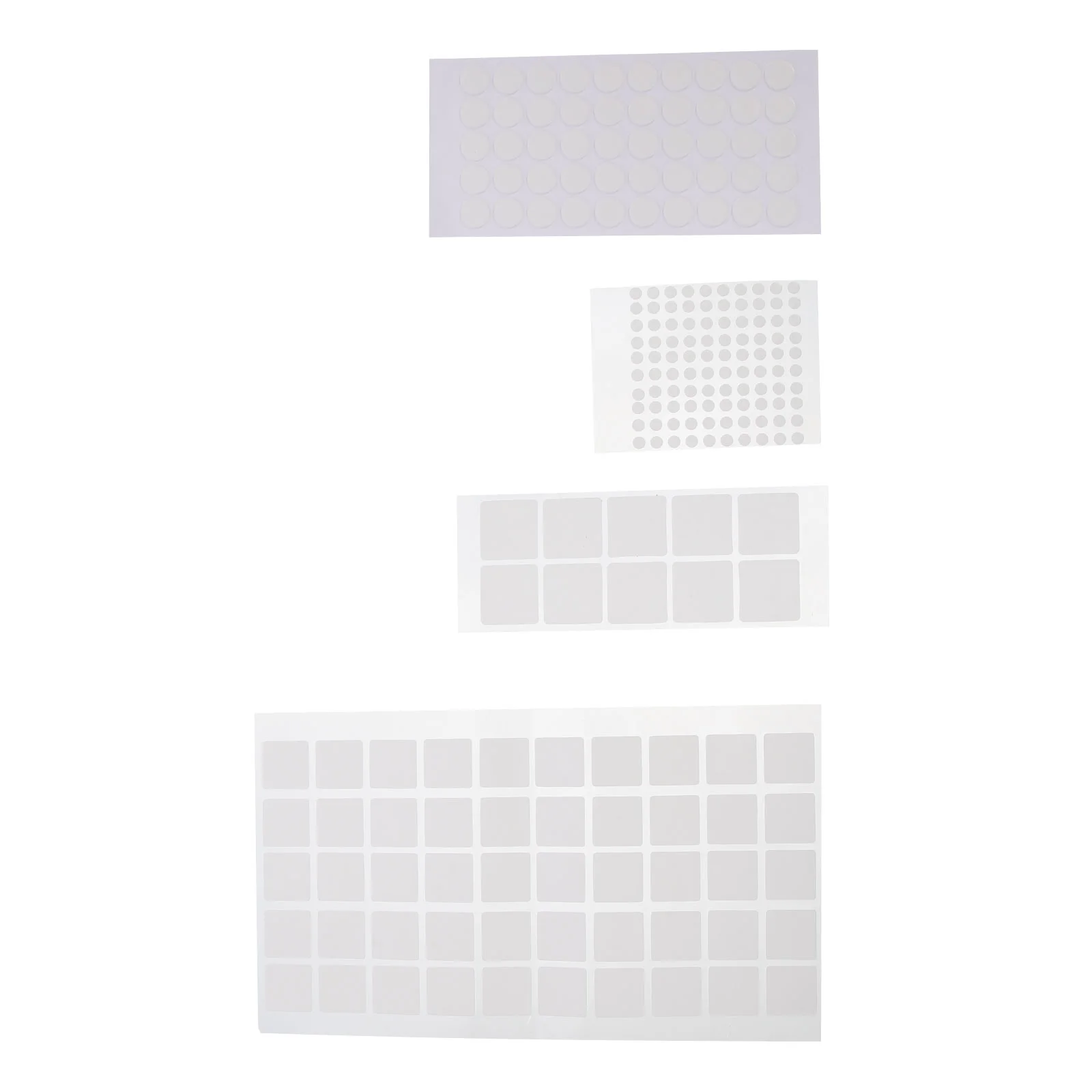 

1Set Removable Round Square Dot Stickers DIY Double-sided Stickers Double Stick Tape