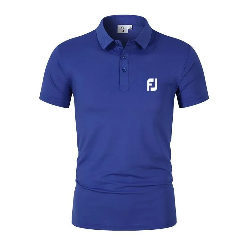 Men's T-shirt Plus Size Polo Shirt New Golf Clothing Men's Polo Shirt Top Outdoor Sports T-shirt Embroidered LOGO