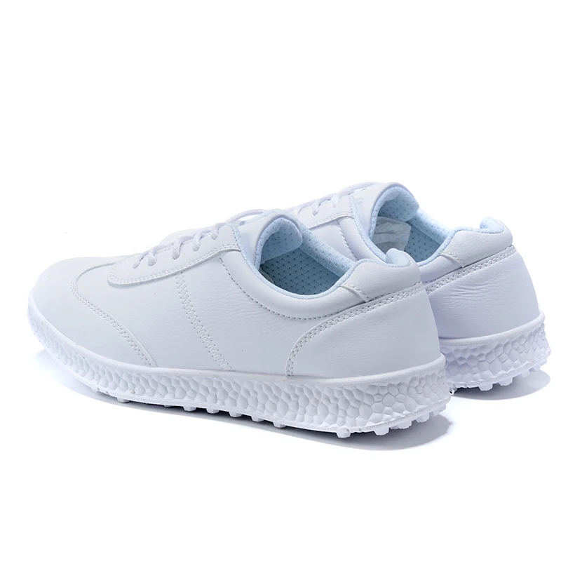 Парные белые женские туфли для гольфа дышащая нескользящая обувь