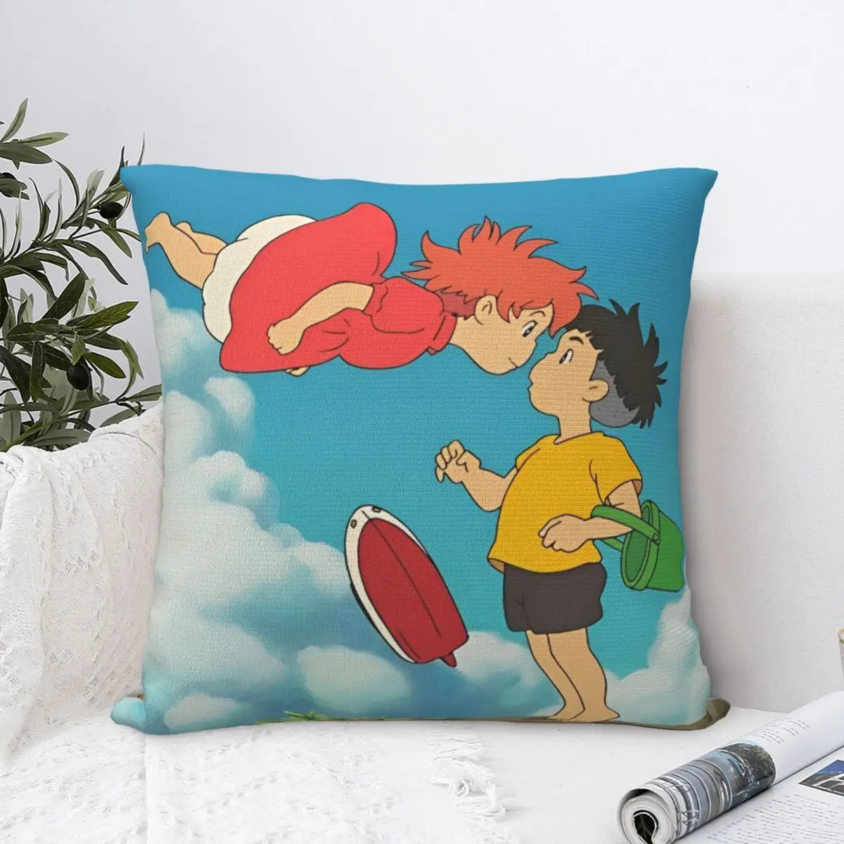 Милые P-Ponyos квадратная наволочка декоративная подушка индивидуальная домашний