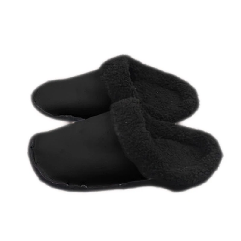 Plush Shoes Clogs Warm Shoes Liners Fur Insoles Replacement Furry Inserts Winter Warm Cover Shoe Cover Thickened Hole Shoes Soft images - 6