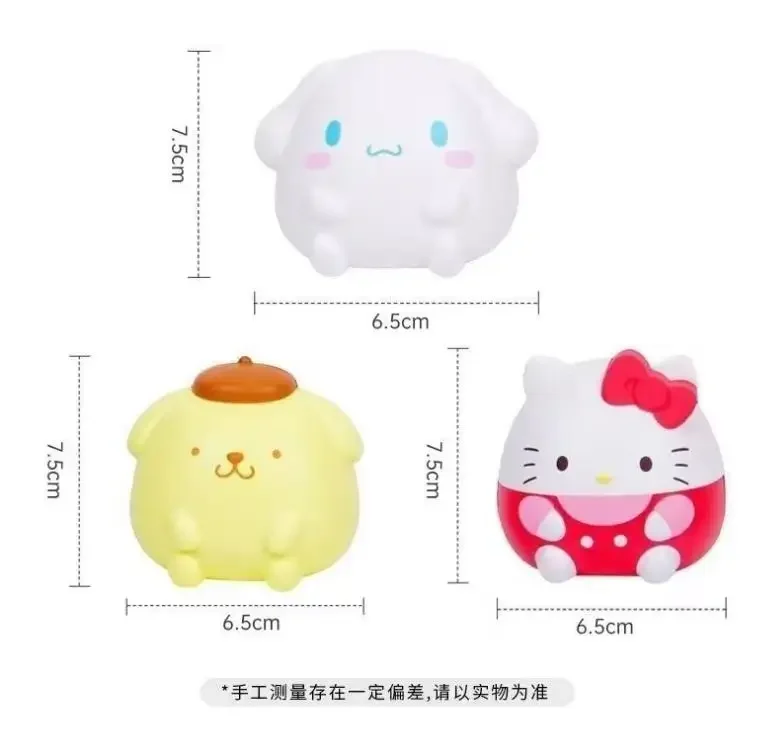 Sanrio кавайная Мелодия декомпрессия Kuromi Cinnamoroll снятие стресса сжимаемые Аниме
