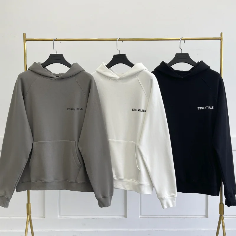 

designer Brand Fw21 Jerry Lorenzo Men's Essentials Hoodies Sweatshirt back colorful flower pattern Hip hop Unisex Hoodie