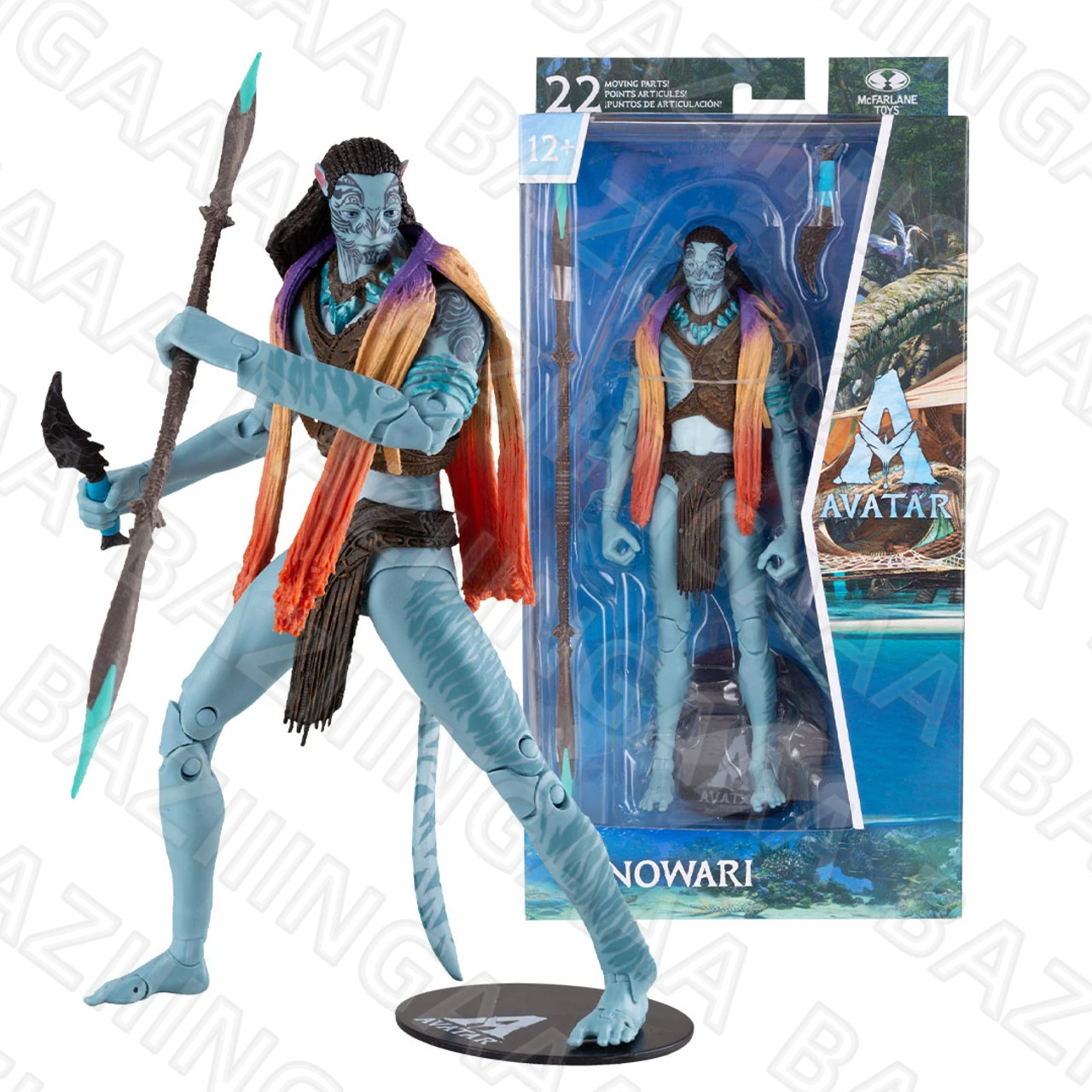 

Игрушки McFarlan Tonowari (для Аватара: The Way of Water), экшн-фигурка 18 см, кукла, детские игрушки, модель гаража, коллекционный набор DC