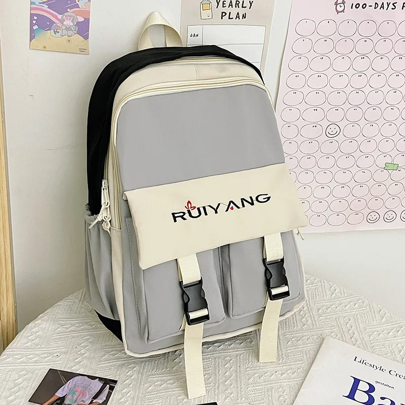 

Middle School Backpack Women for School Bags Girls Teenage Korean Bagpack