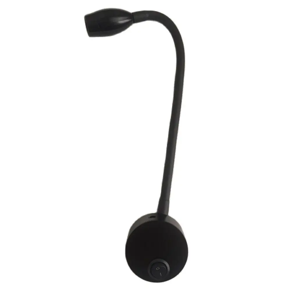 

Мини светодиодные точечные новые светодиодные настенные лампы 3 Вт с переключателем 90-260 В переменного тока, прикроватный светильник для спальни, Регулируемое направление освещения для чтения