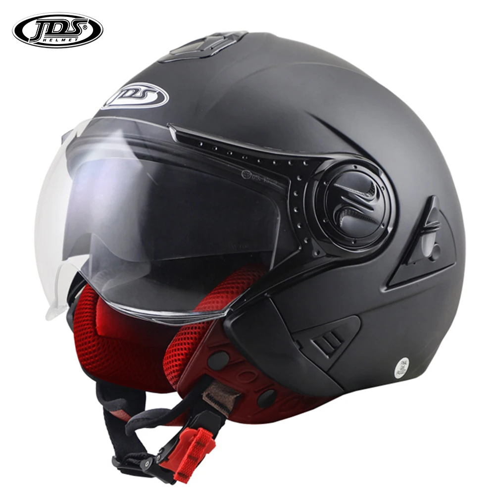 Motorcycle Helmet Summer Double Lens Moto Helmet Open Face Motorcycle Racing Off Road Helmet Casco Moto Capacete Casque