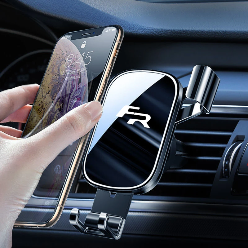 

Car Phone Holder Air Vent Mobile GPS Stand Smartphone Support For Seat Leon FR+ Cupra Ibiza Altea Exeo Formula Racing