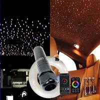 fiber lights lamp rgb car roof star led optic ceiling red kits phone app pmma optical fibertouch control wapp colors new hot