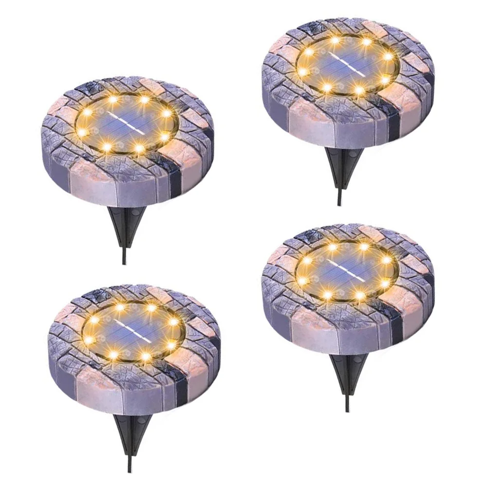 

Solar Led Light Outdoor Solar Lamp Waterdichte Zonne-energie Lantaarn Voor Pathway Patio Tuin Decoratie Buitenverlichting