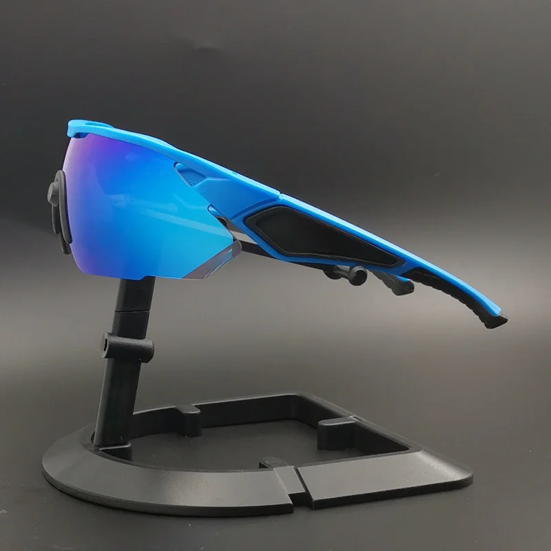 

Cycling Glasses Polarized Sports Sunglasses with 3 Interchangeable Lenses for Men Women Baseball Fishing Running Sunglasses