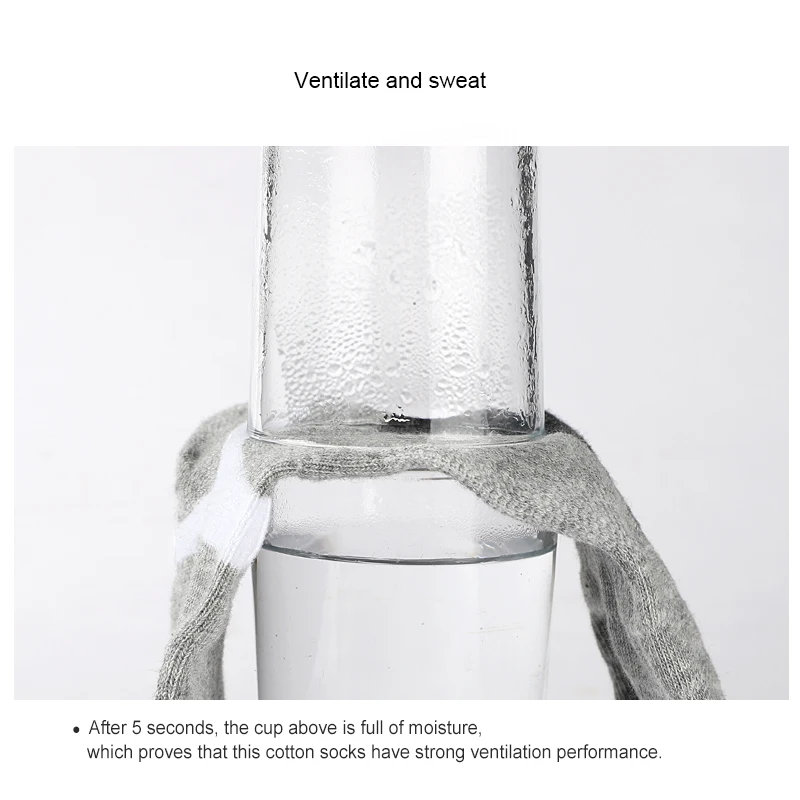 High Quality 5Pairs / Lot Combed Cotton Men's Socks New Casual Breathable Active Socks Man Cycling Socks Sokken EUPlus Size38-45