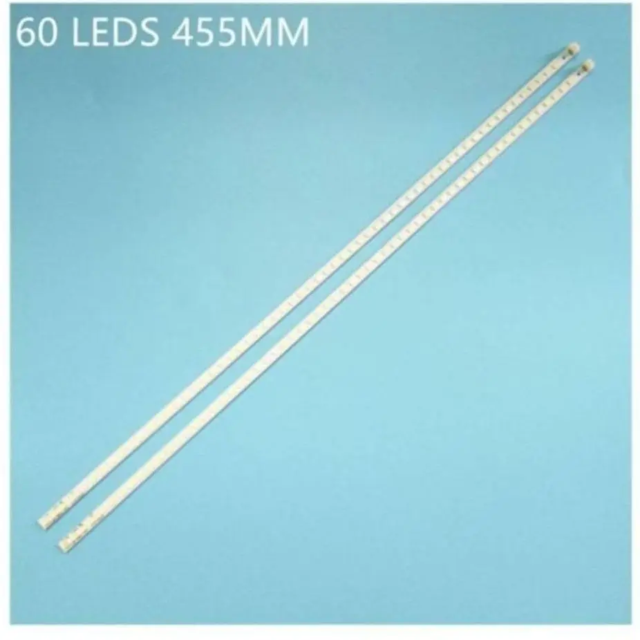 

2 шт. светодиодная подсветка для Samsung TV, Φ 40INCH-L1S-60, 1 шт. = 60 светодиодов, 455 мм, новинка