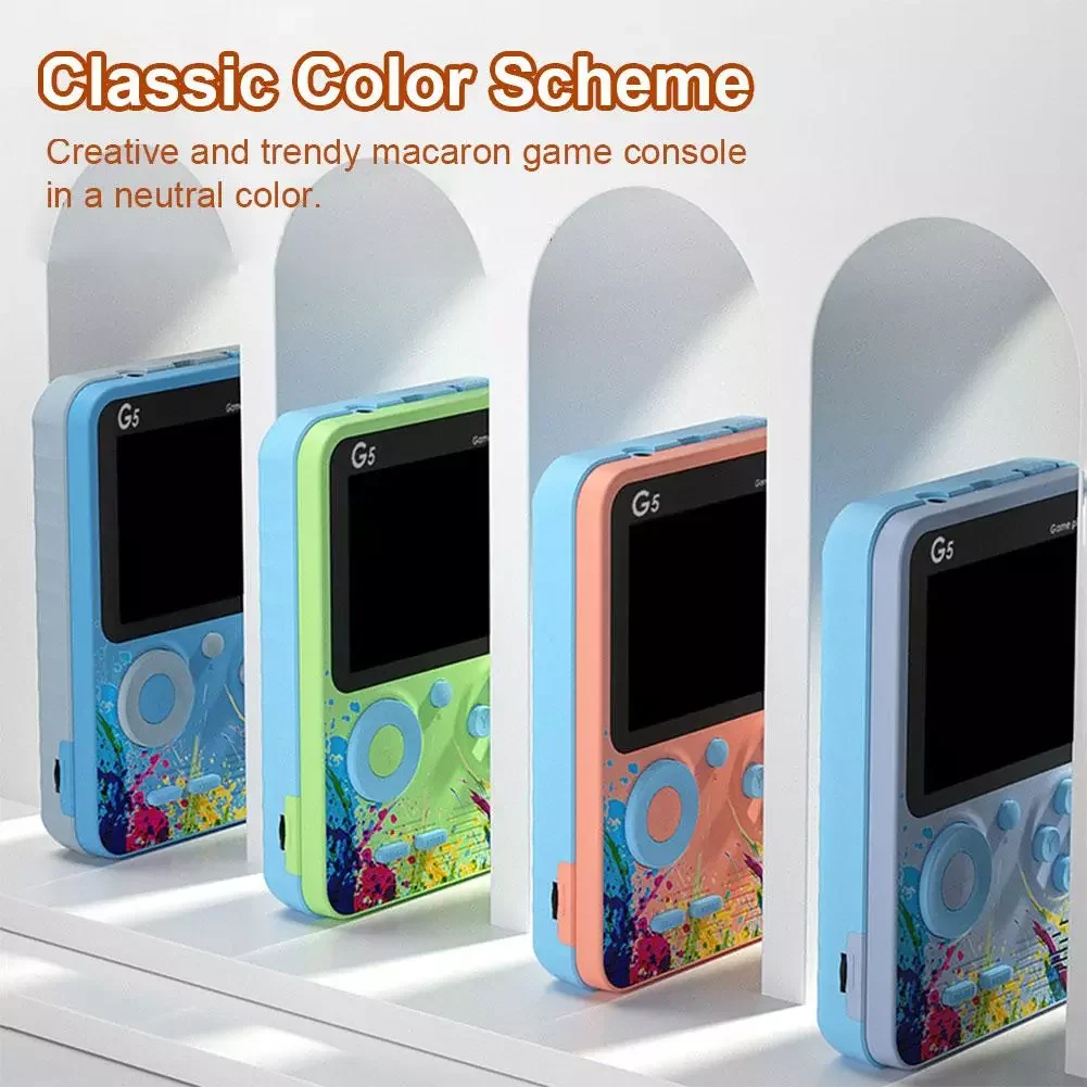 

2021 New 500 IN 1 Portable Retro Game Console Handheld Game Advance Players Boy 1000mAh Gameboy 3.0 Inch LCD Sreen Support TV