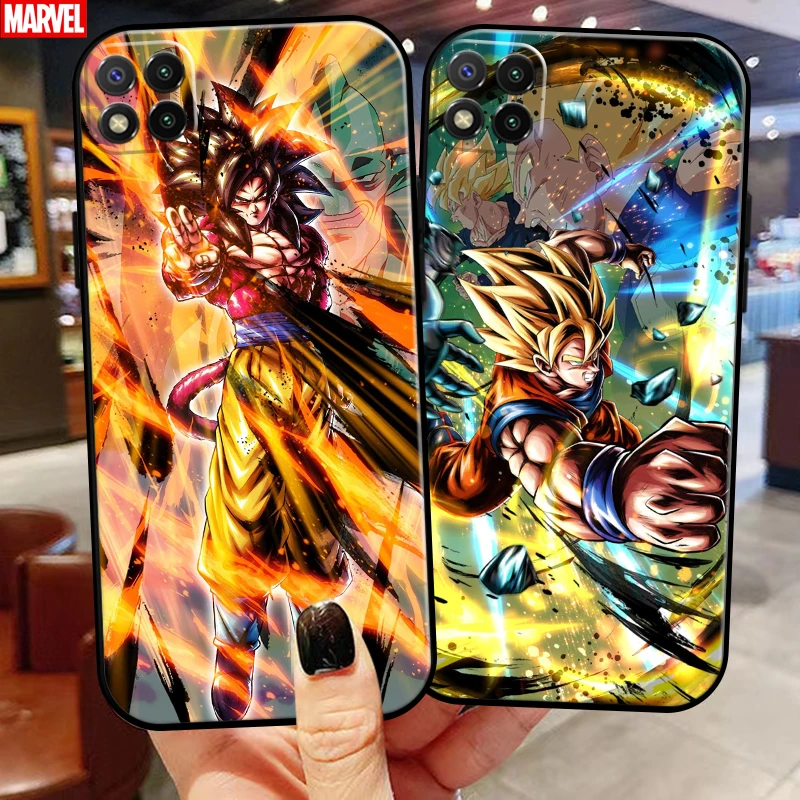 

Goku Dragon Ball Phone Case 6.53 Inch For Xiaomi Redmi 9C Back Carcasa Soft Funda Coque Black