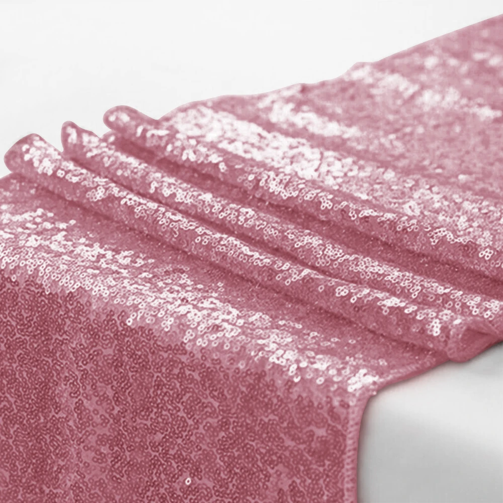 Блестящая настольная подставка с блестками розовая декоративная для свадебного