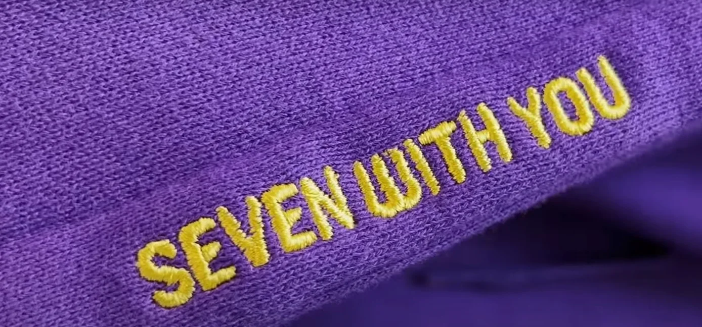 Jimin Merch толстовка семь с вами вы никогда не ходите в одиночку цифровой файл jimin