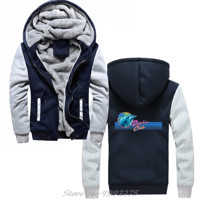 Толстовки с капюшоном Let Summon Demons мужские Смешные Мультяшные дельфины дьявола