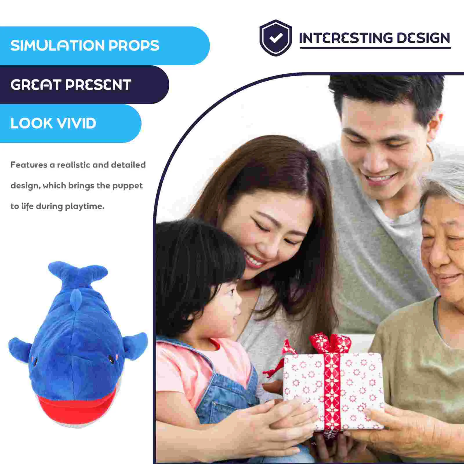 Кукла-марионетка Аллигатор животное для рассказа рассказов детские игрушки