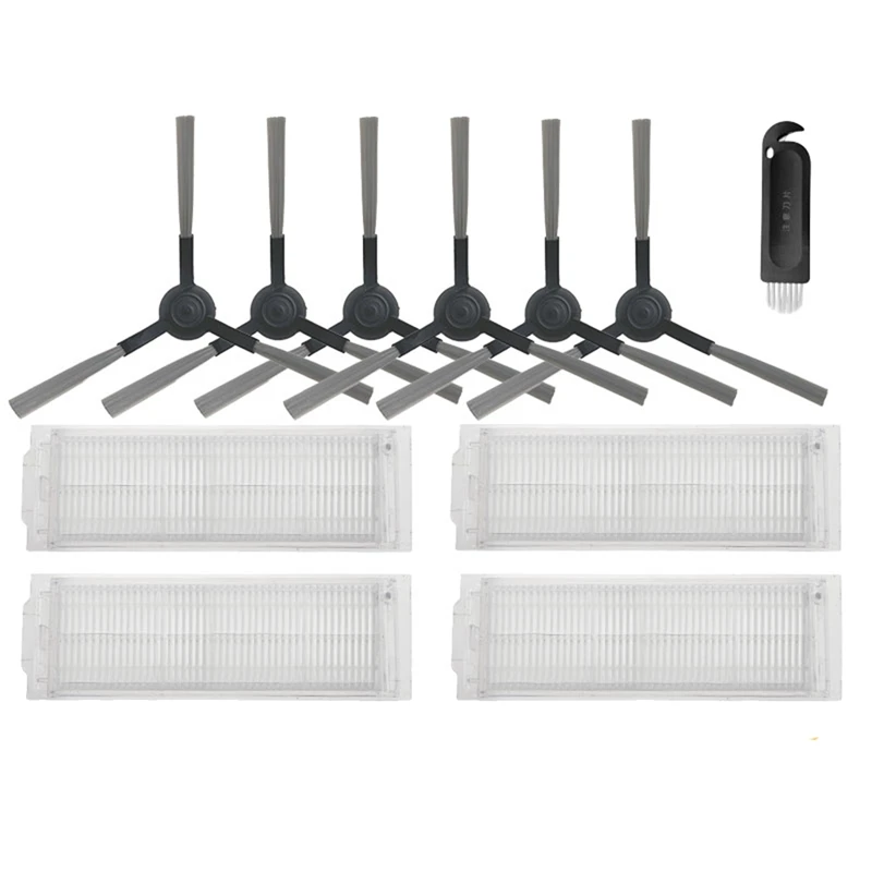 

Сменные аксессуары для робота-пылесоса Xiaomi STYJ02YM, боковая щетка, HEPA фильтр, запчасти для пылесоса