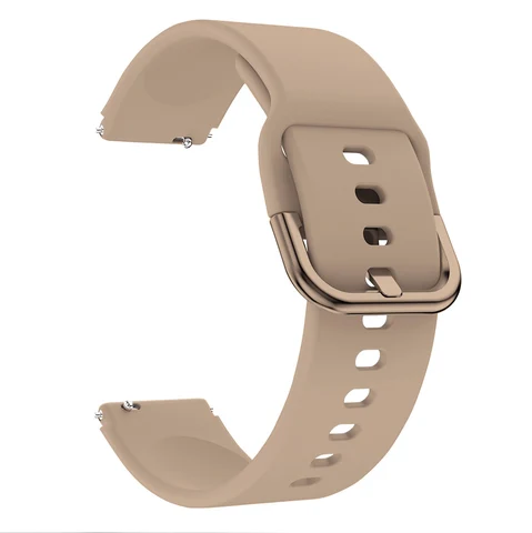 Ремешок силиконовый универсальный 18 мм для Huawei Watch Gt4 41 мм, оригинальный резиновый браслет для Huawei Gt4 41 мм с цветной пряжкой