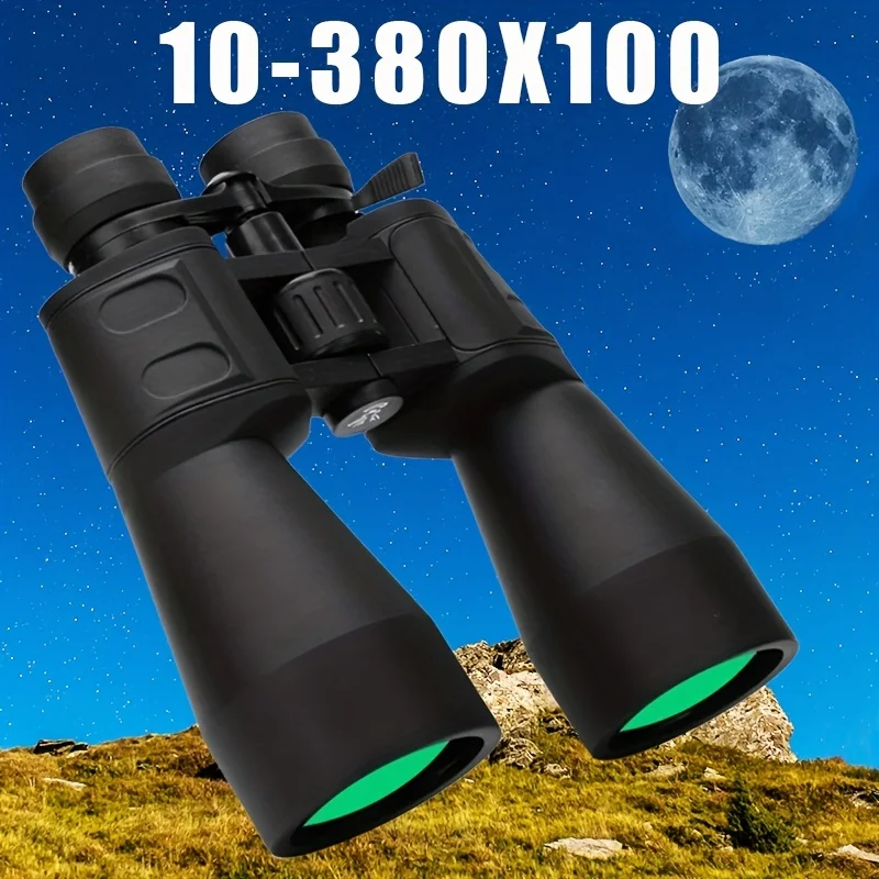 

10-380X100 Binoculars High Magnification HD Professional Zoom Binoculars For Bird Watching Camping Hunting And Travel Telescop