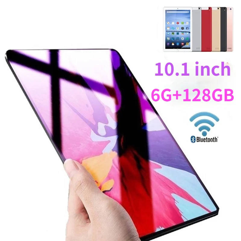 

2022 New Hot 10.1 Inch Tablet 6G+128GB Android 9.0 Eight-core Core HD WiFi Dual SIM Free Shipping tablets android