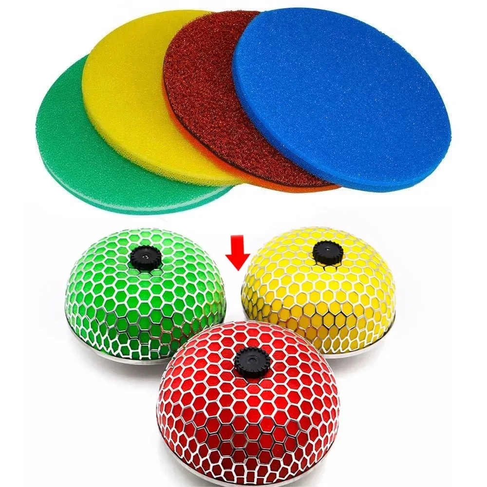 3-слойный воздушный фильтр из пены 250 мм Зеленый Воздушный фильтрующий элемент