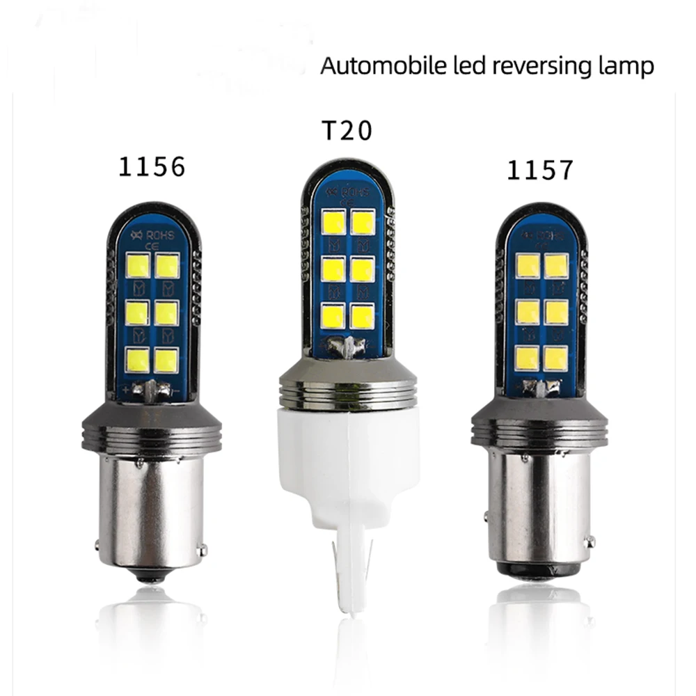 1 шт. 1156 1157 T20 T25 12SMD 3030 светодиод для автомобиля грузовика мотоцикла фонарь заднего