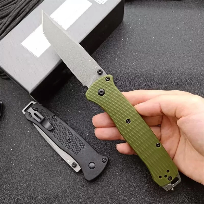 

Складной нож BM 537, высокопрочный, ручка из стекловолокна, полевой Тактический сабель, безопасные карманные ножи для самообороны