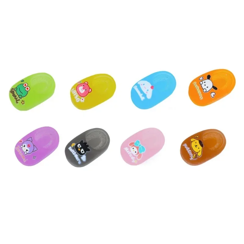 Новые тапочки Miniso Sanrios Kuromi Hello Kitty миниатюрные светящиеся аксессуары из смолы