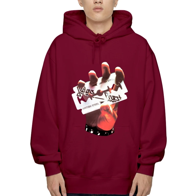 

Мужская Черная Толстовка Judas Pries-British SHoodyl, новинка, худи, худи, модная Стильная мужская толстовка из 100% хлопка, классика