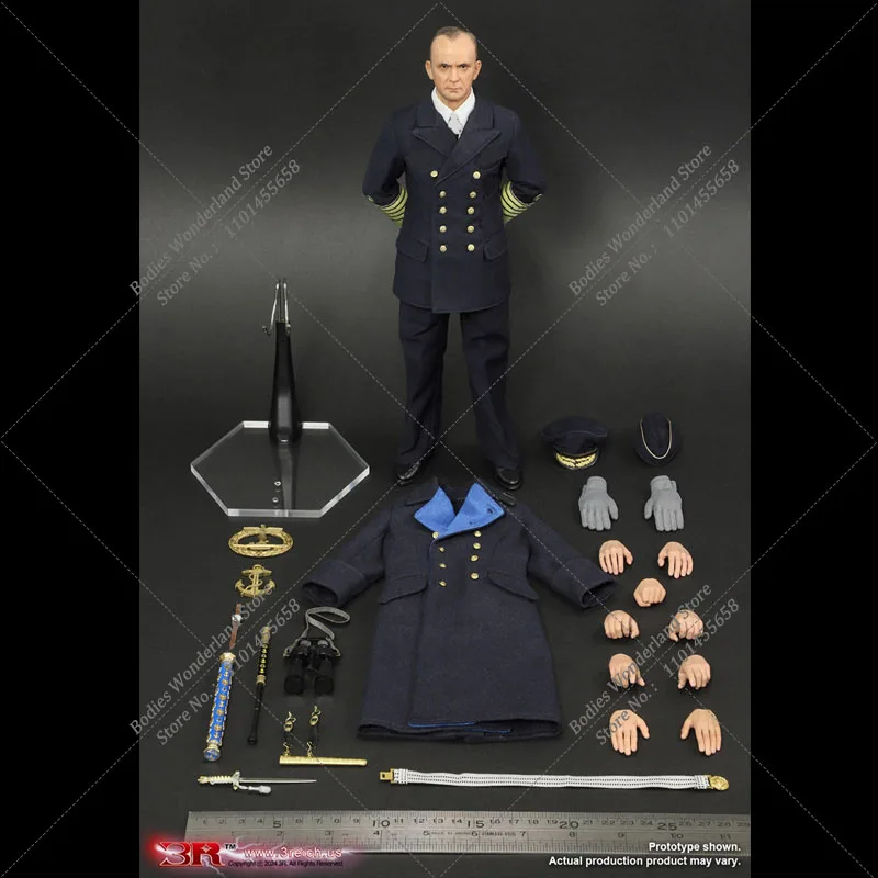 В наличии DID 3R GM654 масштаб 1/6 коллекционная фигурка Адмирал ВМС 12 дюймов мужской