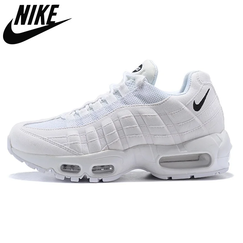 

Authentic Nike Air Max 95 Splatter Neon Triple White Women Running Shoes Original Trainers Sports Sneakers Runners 36-40