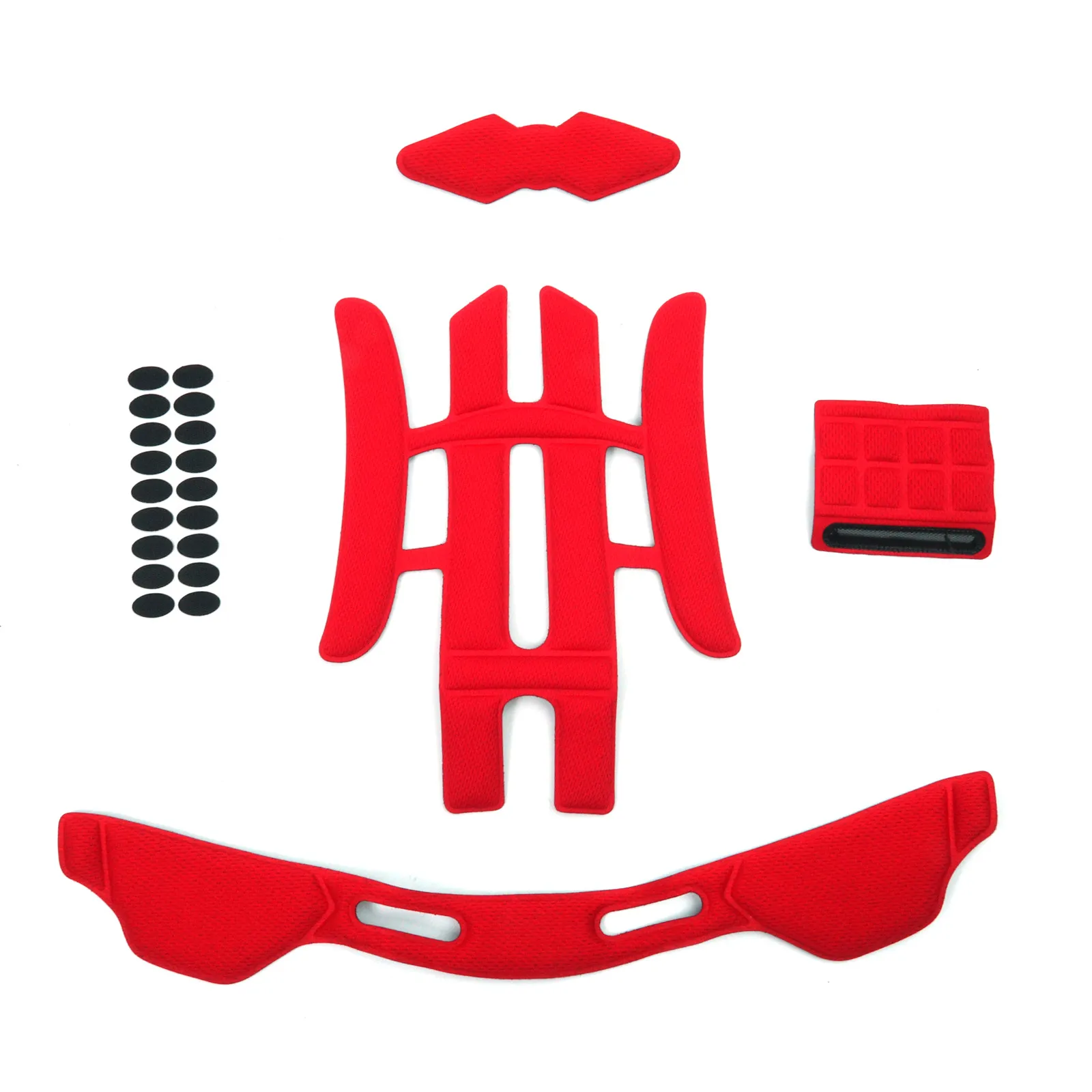 

Foam Padding Kit 22PCS Head Protective Liner Inner Pads Bicycle Replacement Universal Pad Cushion Mat for Bike Cycling Riding