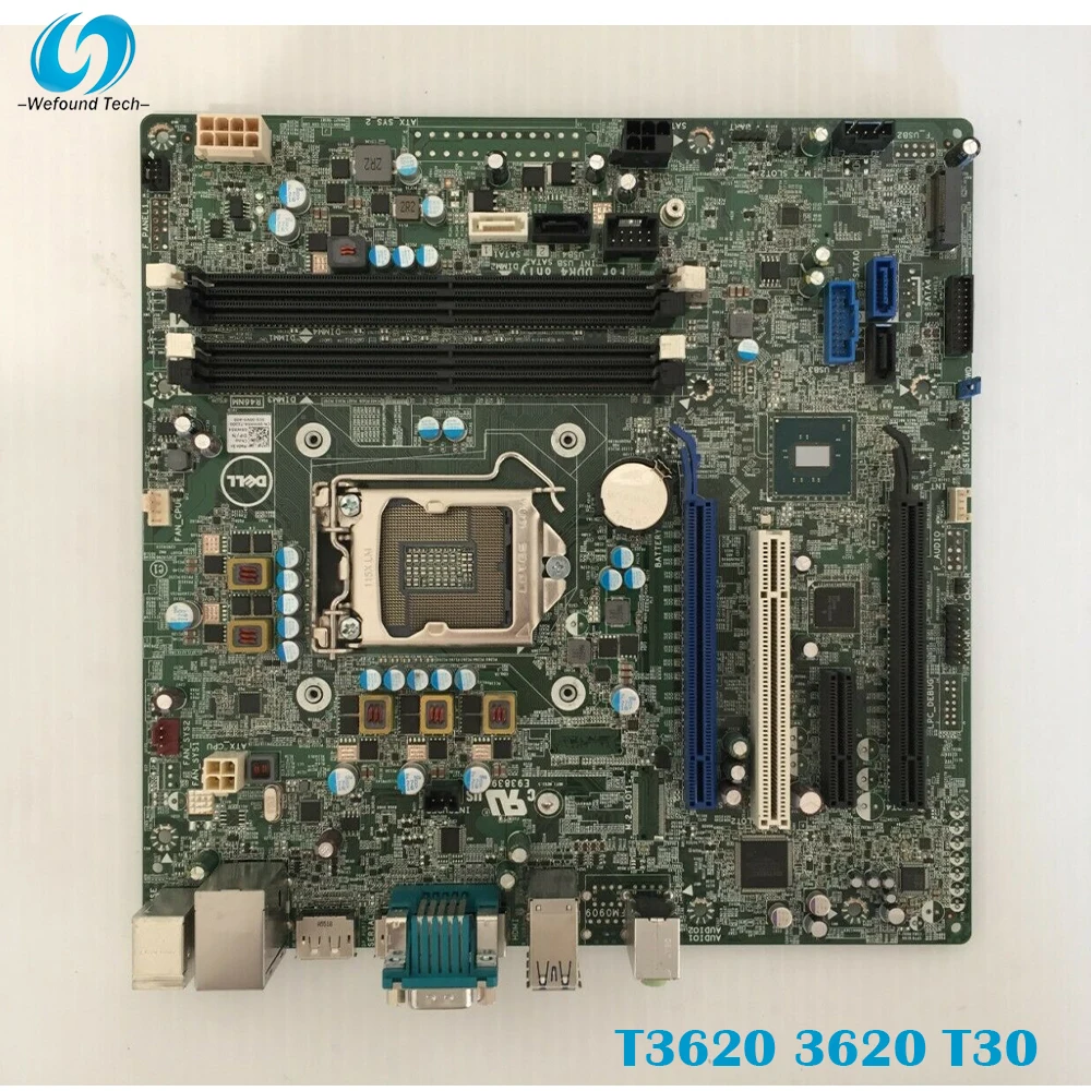 100% Working For DELL T3620 Tower 3620 T30 Workstation Motherboard 9WH54 MWYPT 1151 Pin Full Tested Before Shipping