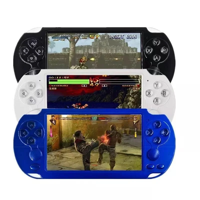 

Portable Gaming Console 5.1 Inch Large Screen Classic Nostalgic Portable Retro Mini Arcade Gamefor GBA/NES 3000 Video Console