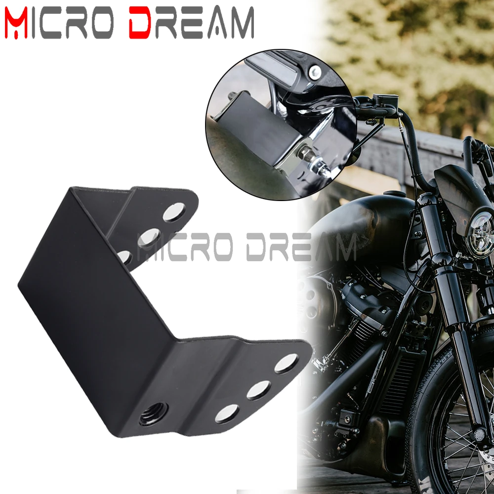 

Motorcycle Front Gas Tank Lifts Kit For Harley Standard FXST Street Bob FXBB 114 FXBBS 2018-2023 Modified Risers Bracket Black