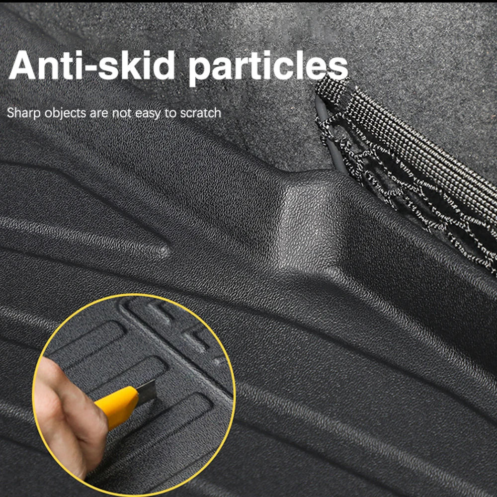 Автомобильные коврики для багажника Hyundai Sonata DN8 2020 2021 2022 2023 задний поддон пола