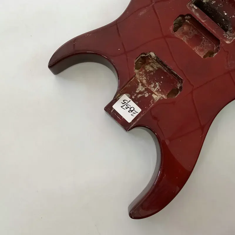 EB575 Red Color Floyd Rose Электрогитара 2-х звукоснимателей Humbuker Незавершенный корпус