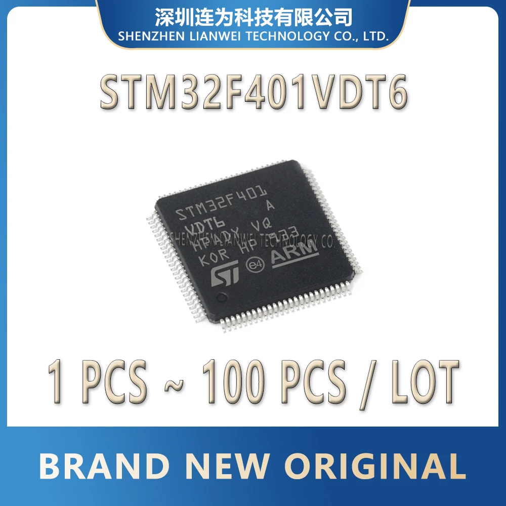 STM32F401VDT6 STM32F401VD STM32F401 STM32F STM32 STM IC MCU Chip LQFP-100