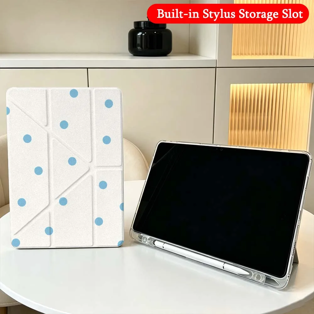 Чехол с рисунком в виде точек для Huawei Honor Matepad Pad X10 X9 GT Pro V9 9 Air SE 12X 11.5 11 13.2 11.5s дюймов, складной чехол для планшета (art.: 3920dba61eeef) - 3920dba61eeef