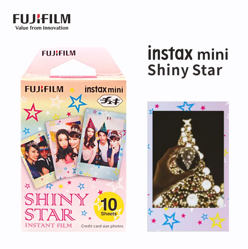 

Fujifilm Instax Mini 11 Film Shiny Star Photo Paper for Fuji instant camera 8/7s/11/25/50/70/90/sp-2/link