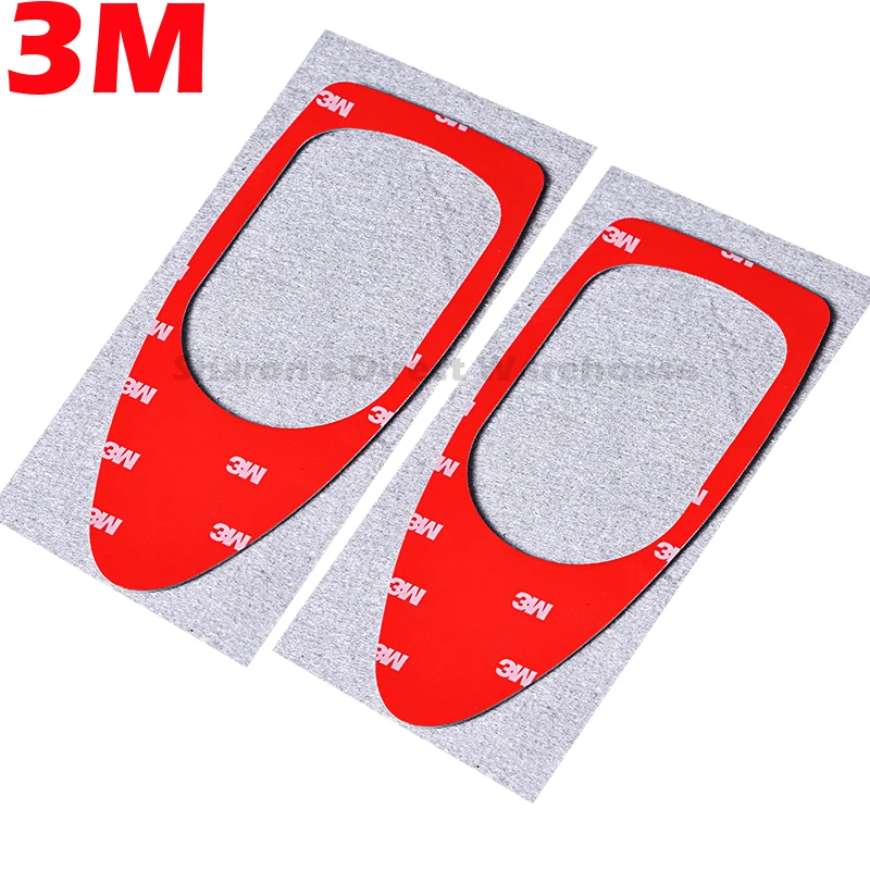 2pcs Customized 3M Strong Double Adhesive Sticker Mounting Tape for Car Aerial, Automobile Shark Tail Antenna Bond, 17cmx7.5cm