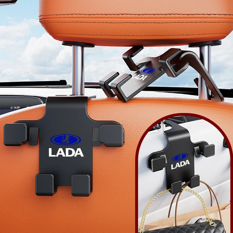 Фото Органайзер-держатель на спинку сиденья для автомобилей Lada: Largus, Priora, Vesta, Niva, Samara, Kalina, Xray, Granta №5