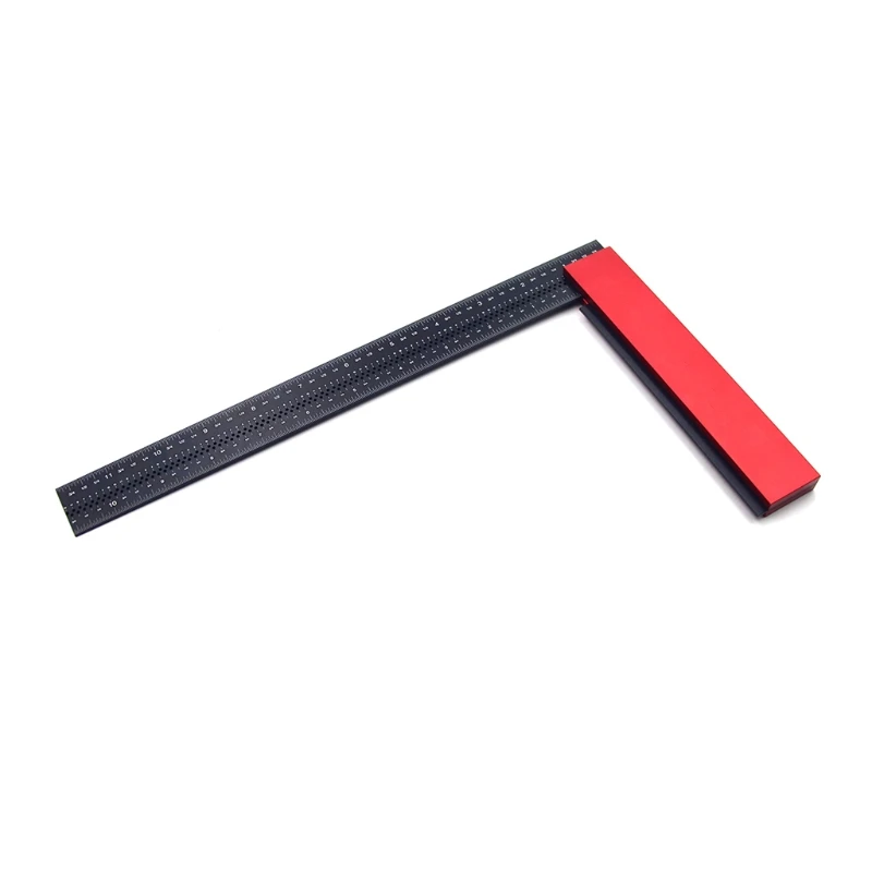 

Aluminum Alloy Square Ruler Right Angle Marking Gauge Protractor for Carpenter Woodworking Measuring Tools