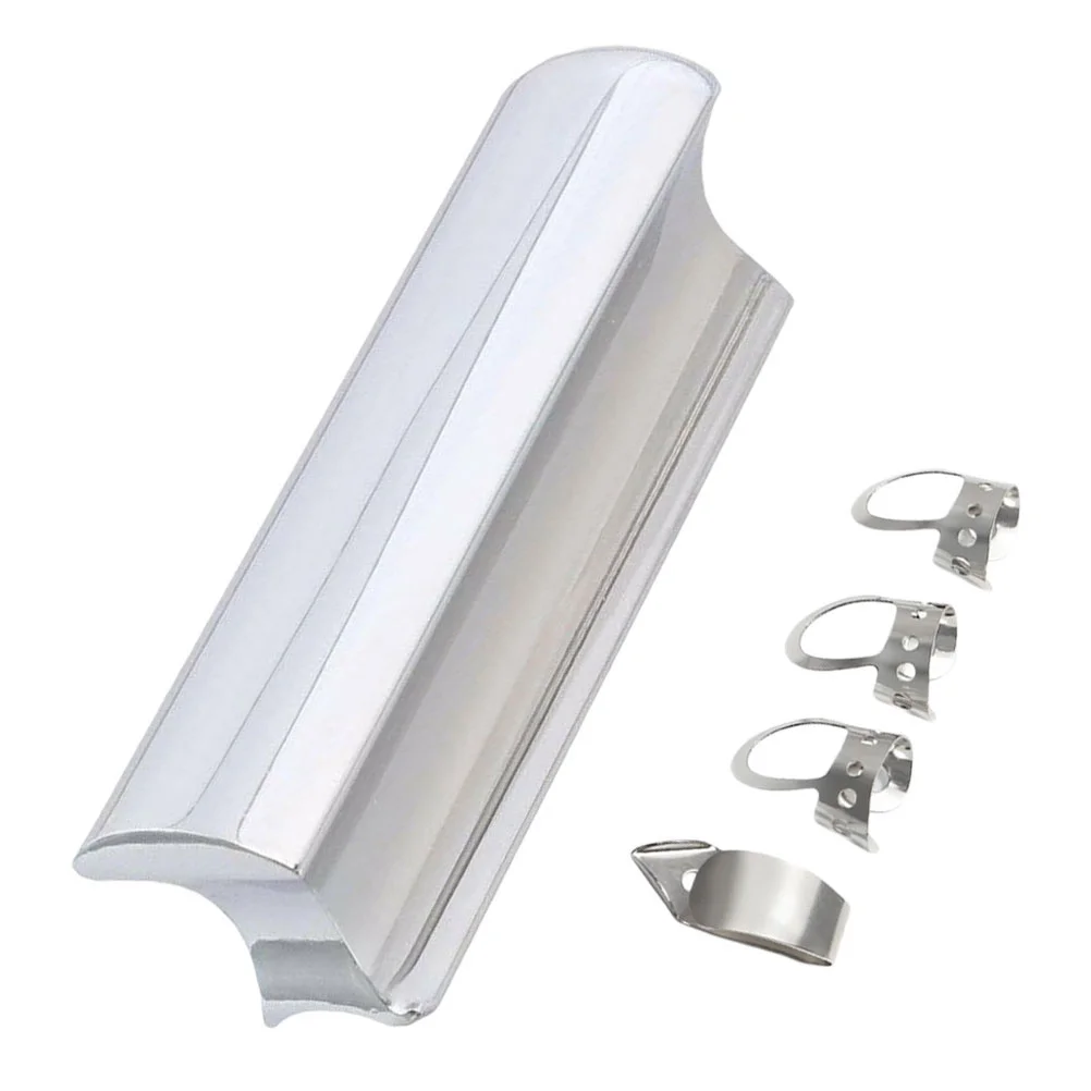 

Guitar Slide Finger Pick Steel Stainless Electric Acoustic Thumb Brass Accessories Stick Firm Bar