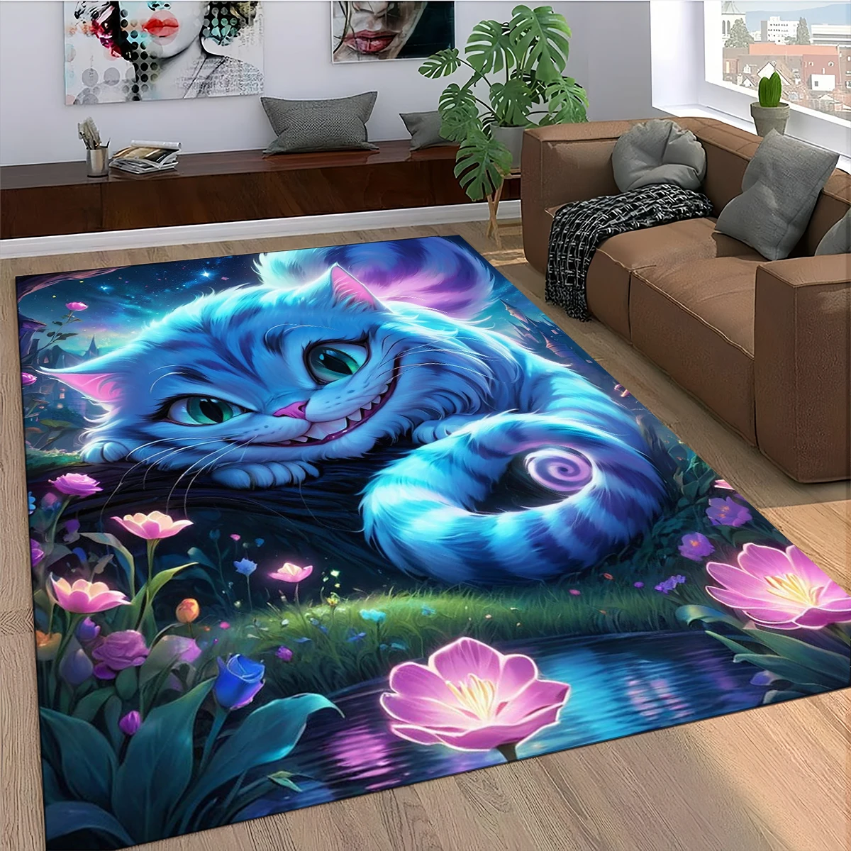 

Ковер Минсо Чеширский кот Алиса Диснея