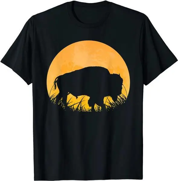 

Bison Easy Halloween Outfit Yak Animal Moon Costume Gift T-Shirt