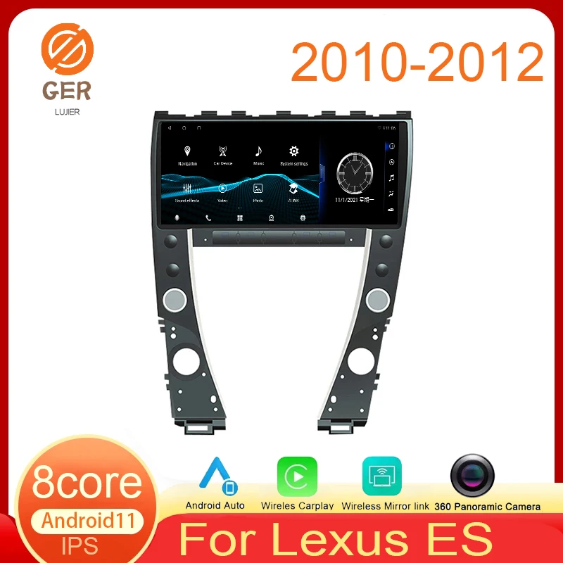 

Мультимедийный DVD-плеер для Lexus ES 240 350 2010 2011 2012 Android 11
